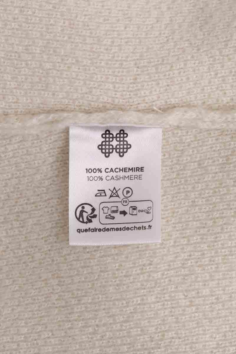 Veste Kujten Blanc en Cachemire