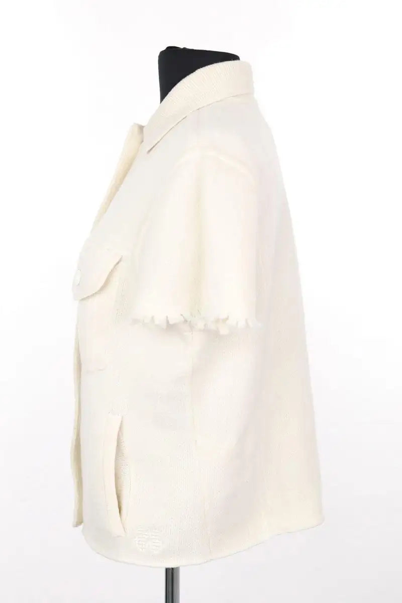 Veste Kujten JESSINDA Ecru en Cachemire