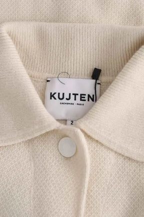 Veste Kujten JESSINDA Ecru en Cachemire