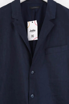Veste La Perla Marine en Lin