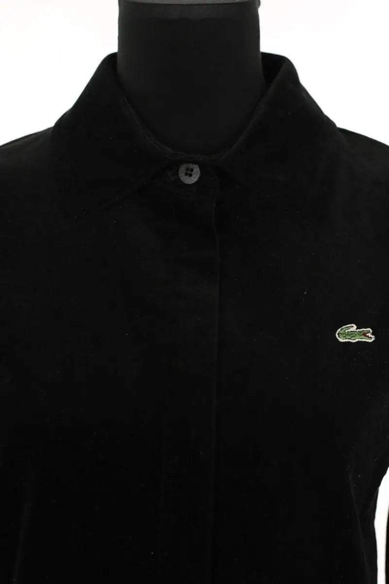 Veste Lacoste Noir en Velours