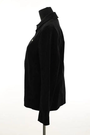 Veste Lacoste Noir en Velours