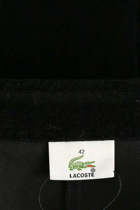 Veste Lacoste Noir en Velours