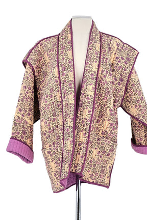 Veste Laurence Bras Violet en Coton, taille S - Seconde Main