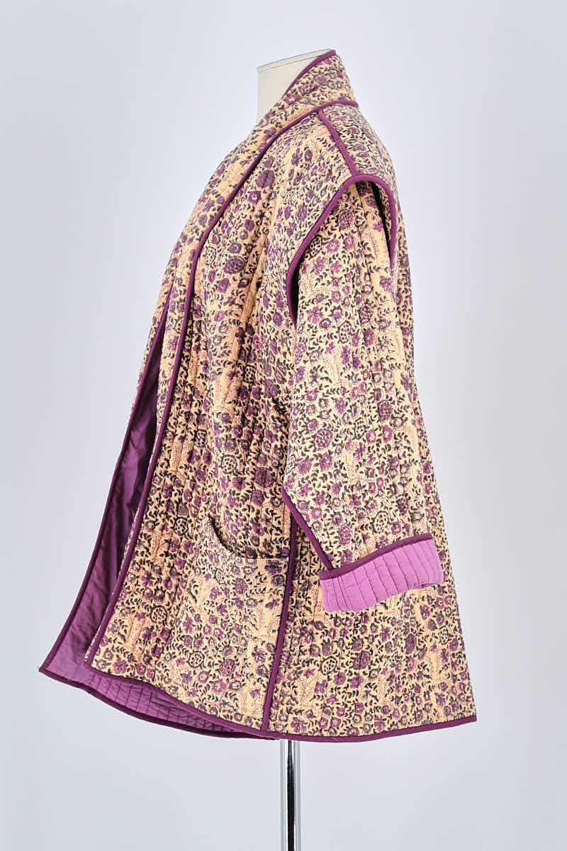 Veste Laurence Bras Violet en Coton