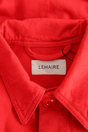 Veste Lemaire Rouge en Coton