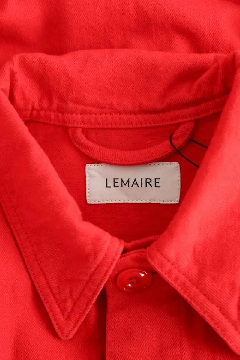 Veste Lemaire Rouge en Coton
