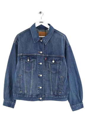 Veste Levi's 90's trucker jacket Bleu en Coton, taille M - Seconde Main