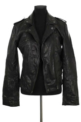 Veste Levi's Noir en Cuir, taille L - Seconde Main