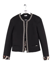Veste Liu Jo Noir en Synthétique, taille M - Seconde Main
