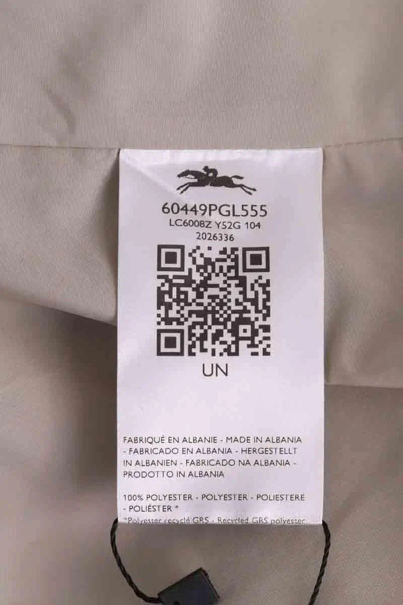 Veste Longchamp Gris en Synthétique