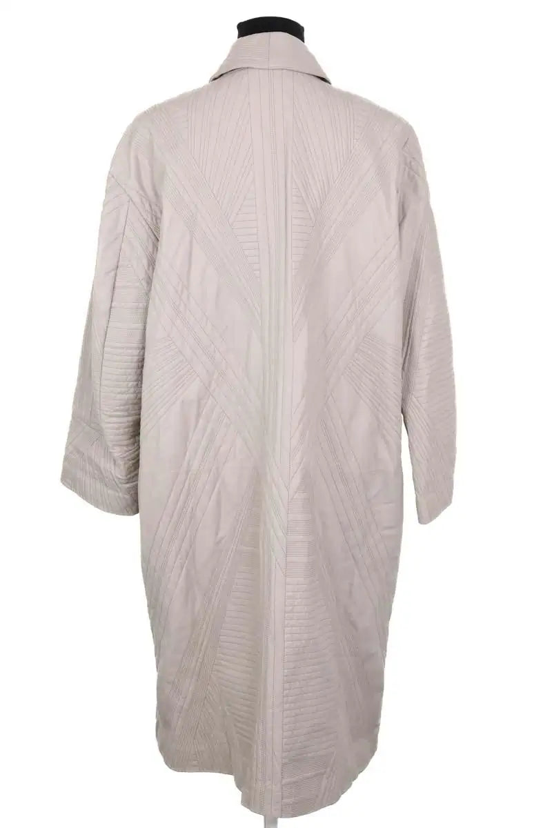 Veste Maison Ullens Gris en Cuir