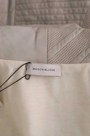 Veste Maison Ullens Gris en Cuir
