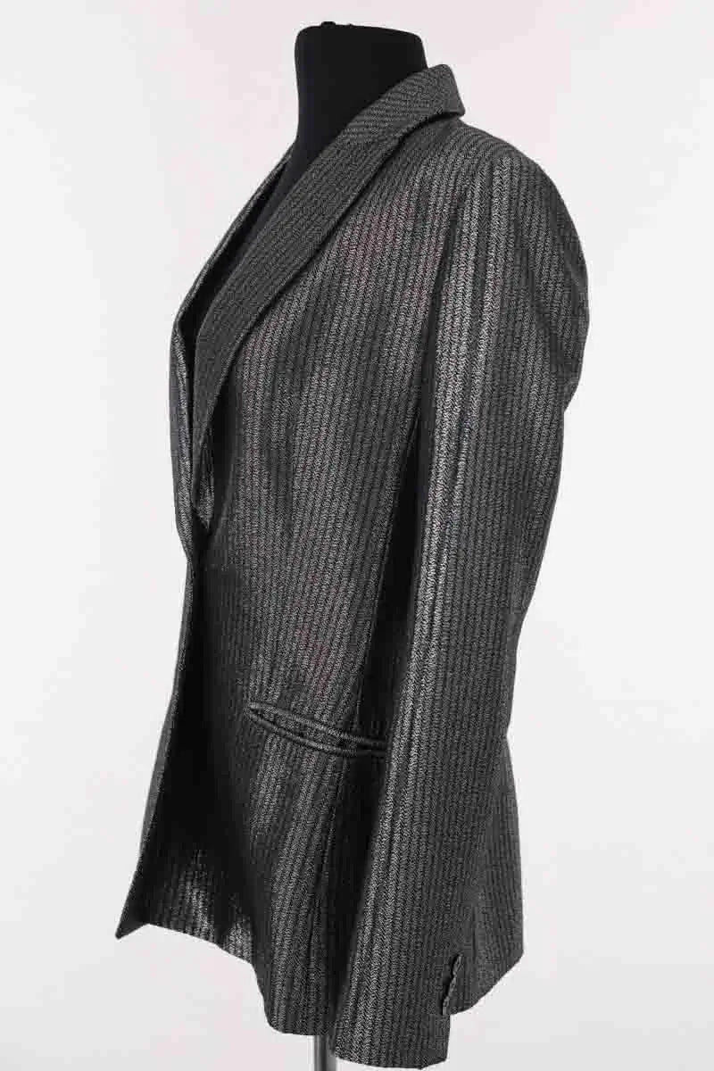 Veste Maje Anthracite en Viscose