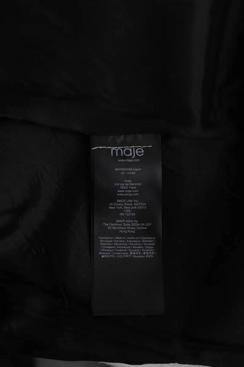 Veste Maje Anthracite en Viscose