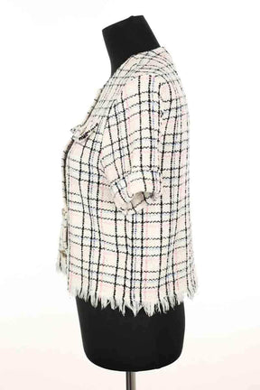 Veste Maje Blanc en Coton