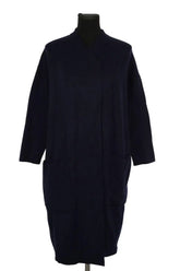 Veste Maje Bleu en Laine, taille S - Seconde Main