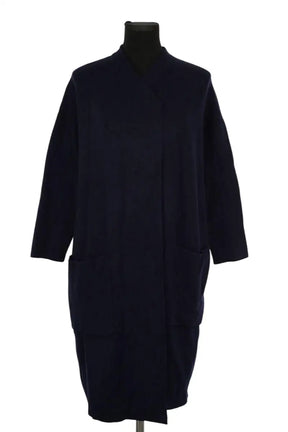 Veste Maje Bleu en Laine, taille S - Seconde Main
