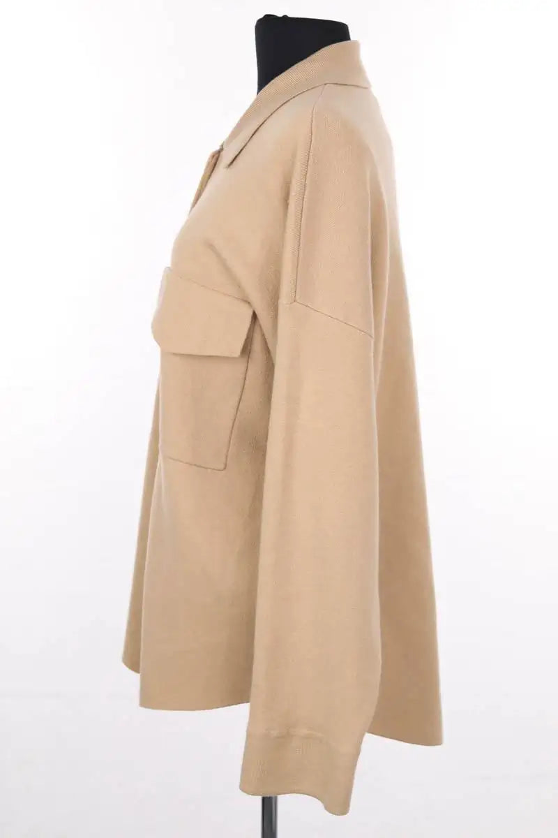 Veste Maje Camel en Synthétique