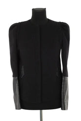 Veste Maje Noir en Laine, taille S - Seconde Main
