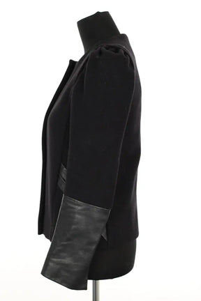 Veste Maje Noir en Laine
