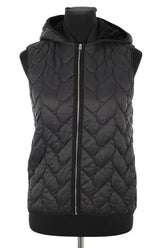 Veste Maje Noir en Polyamide, taille S - Seconde Main