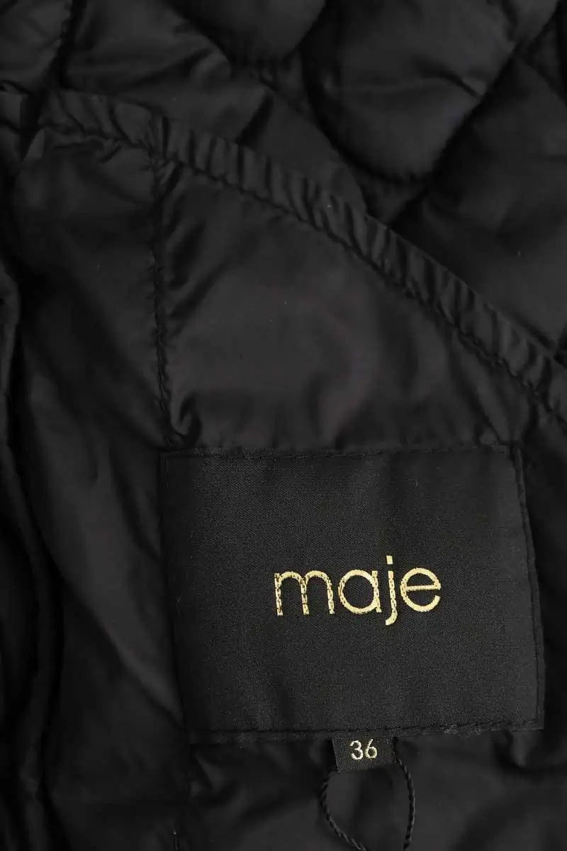 Veste Maje Noir en Polyamide