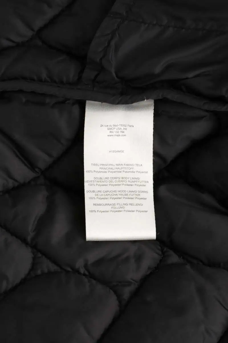 Veste Maje Noir en Polyamide