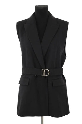 Veste Maje Noir en Polyester, taille S - Seconde Main