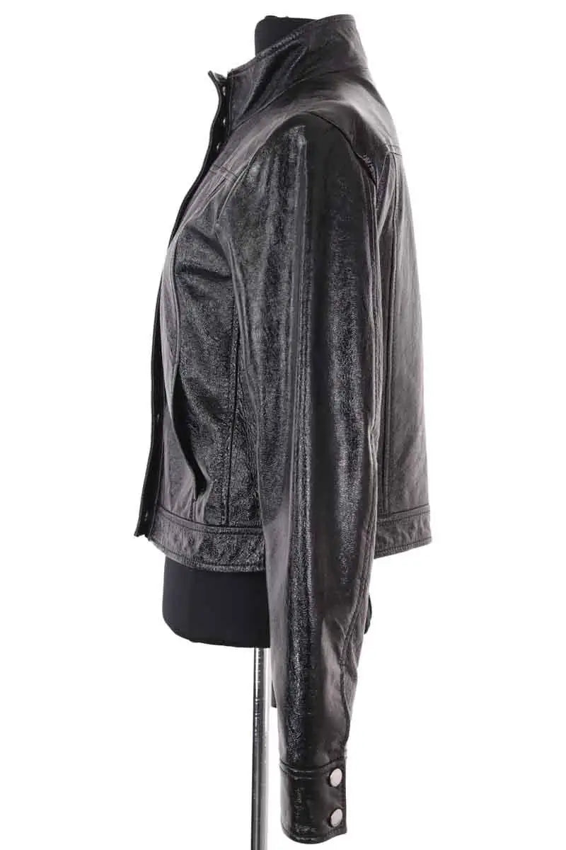 Veste Maje Noir en Synthétique