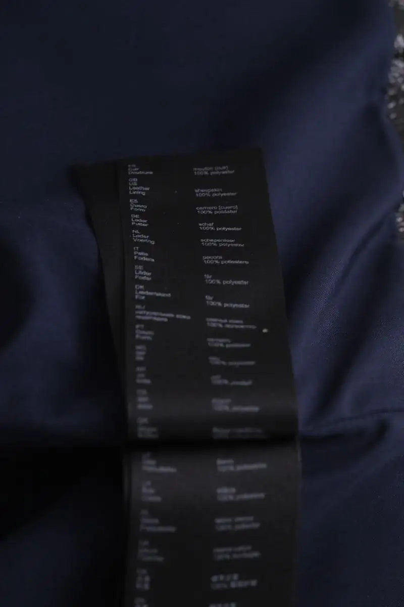 Veste Maje Noir en Synthétique