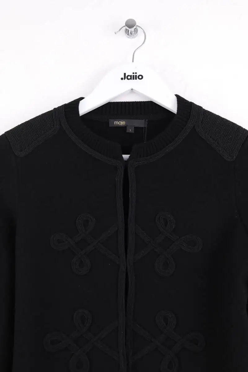 Veste Maje Noir en Synthétique