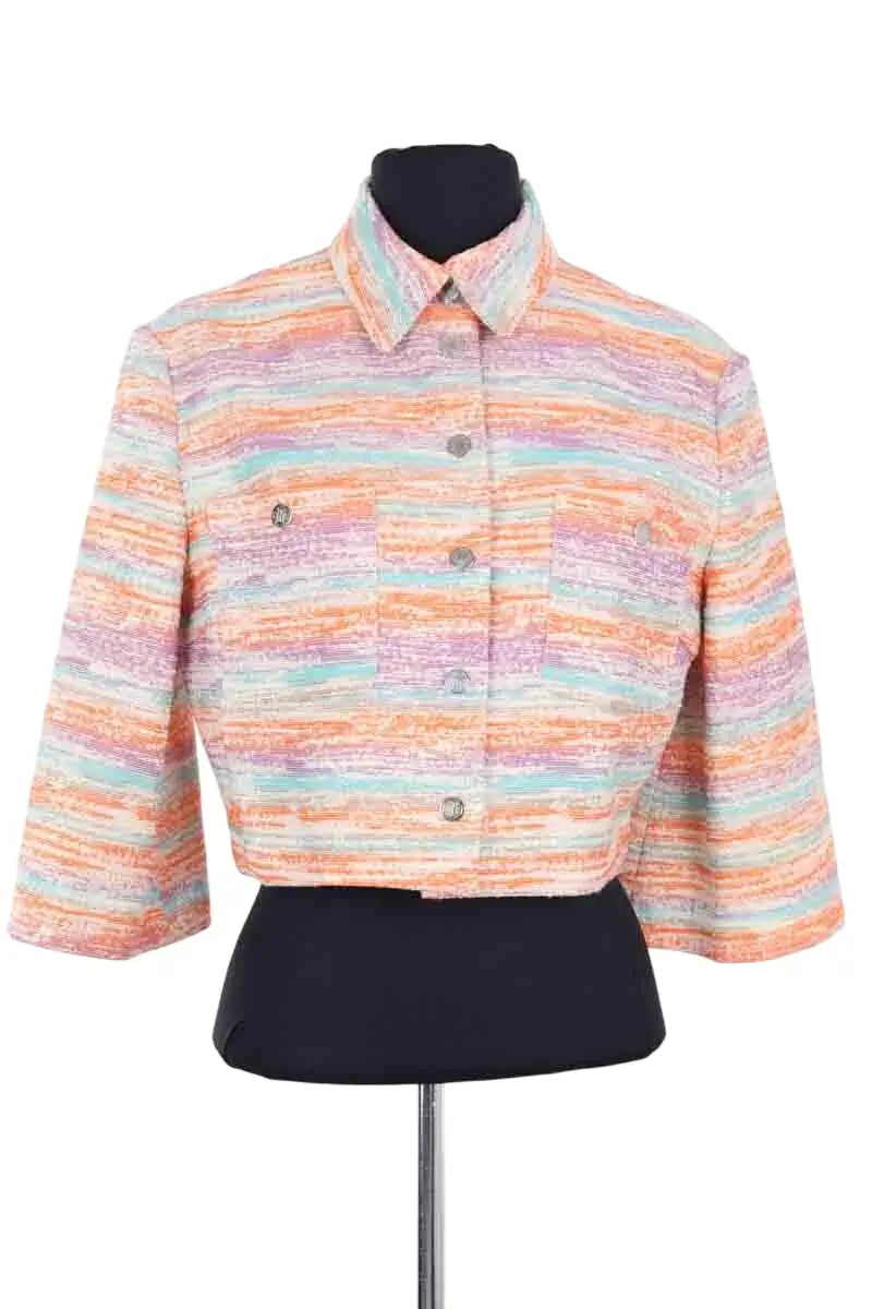 Veste Maje Orange en Synthétique, taille M - Seconde Main