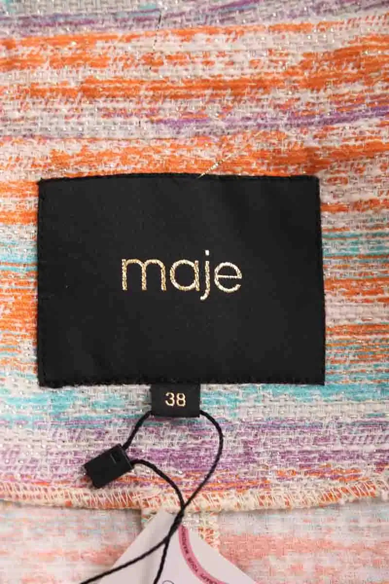 Veste Maje Orange en Synthétique