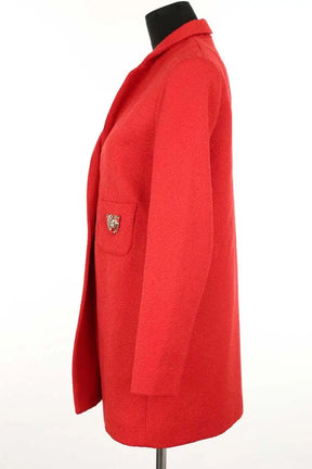 Veste Maje Rouge en Coton