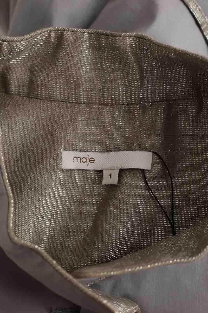 Veste Maje Tina Gris en Coton