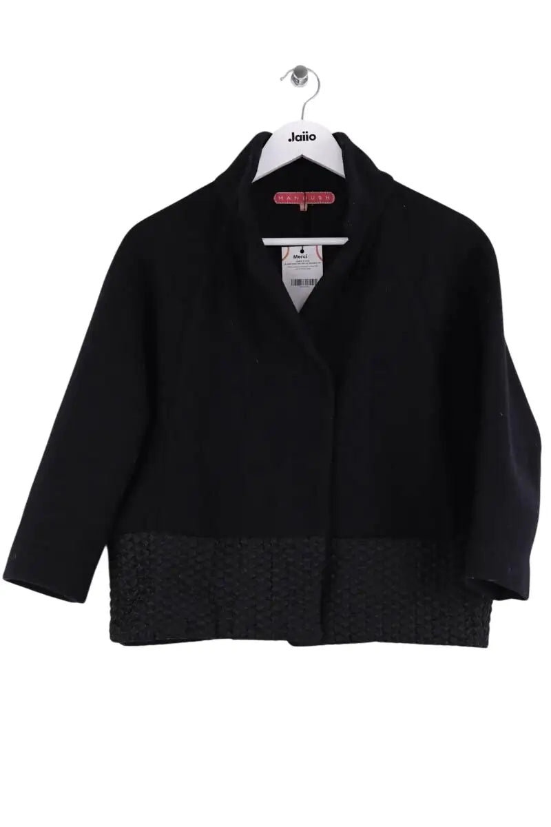 Veste Manoush Noir en Laine, taille M - Seconde Main