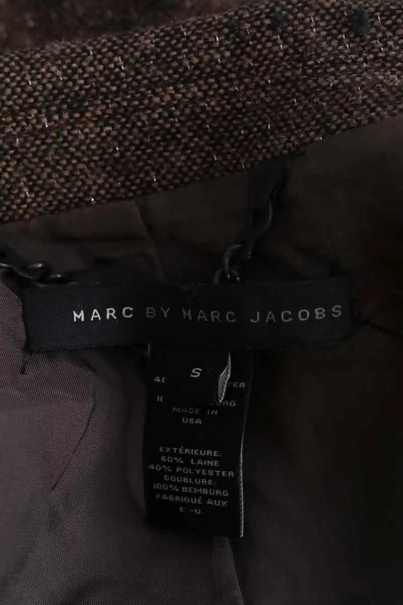Veste Marc By Marc Jacobs Marron en Laine