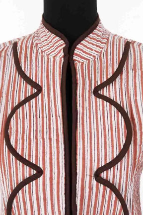 Veste Maria de la Orden Marron en Coton