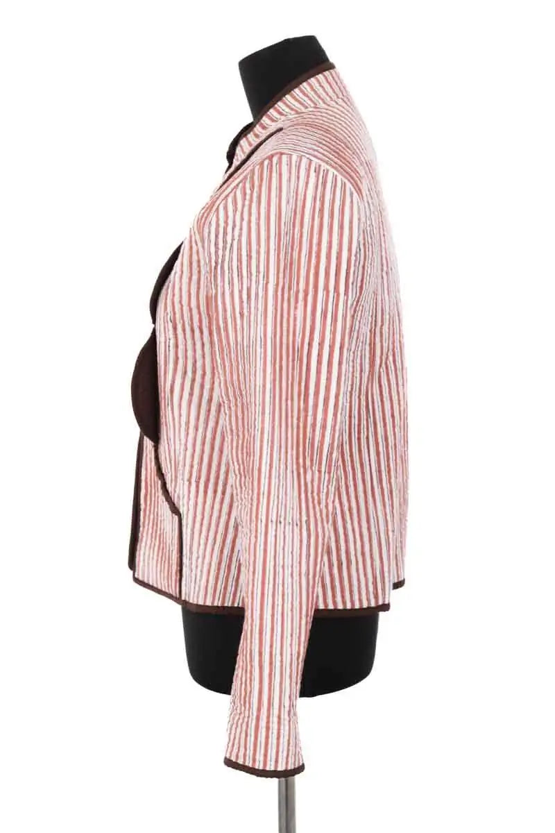Veste Maria de la Orden Marron en Coton
