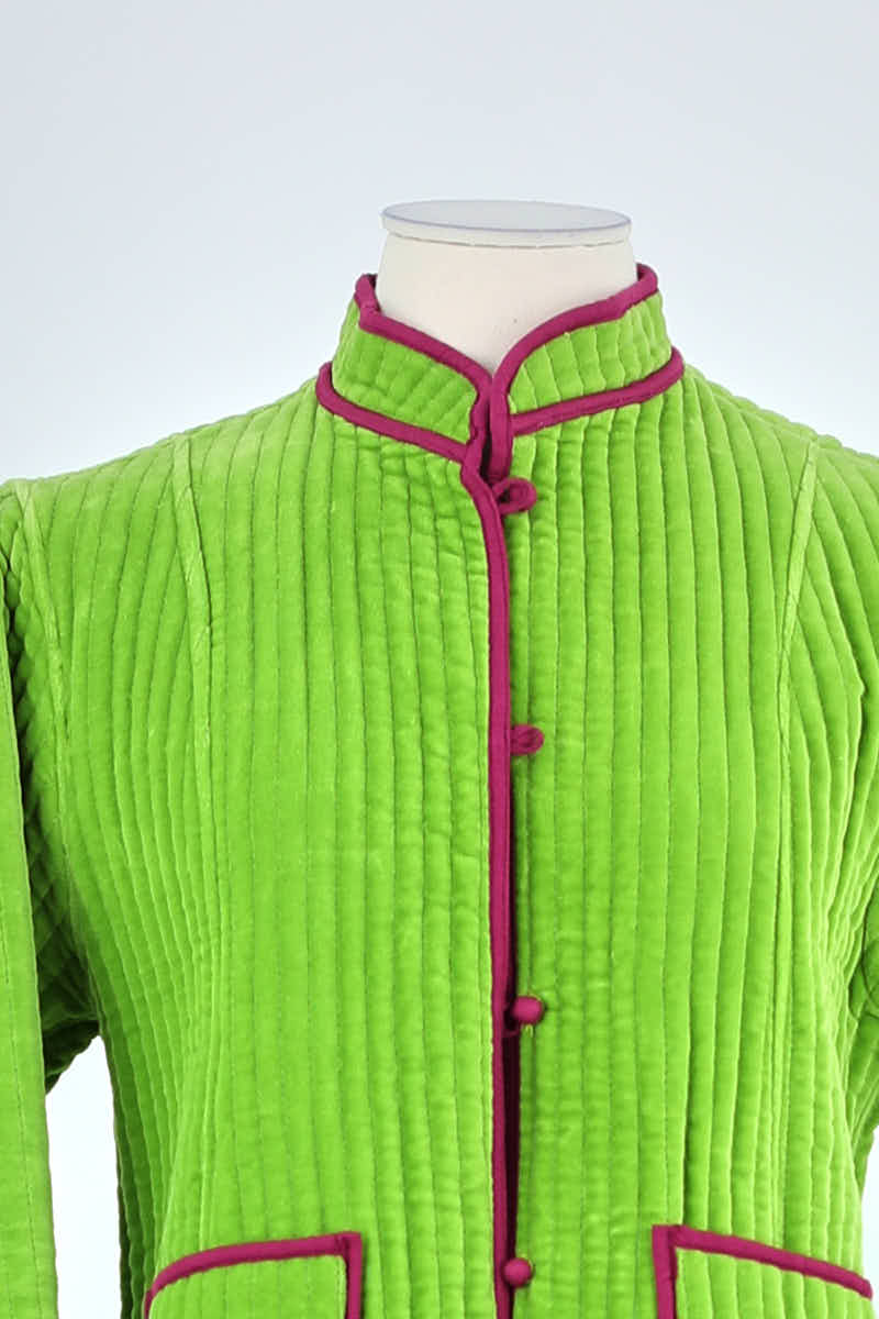 Veste Maria de la Orden Vert en Coton