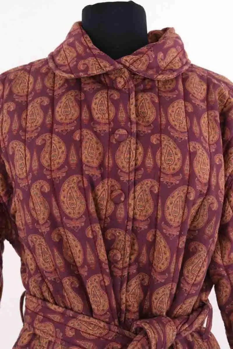 Veste Maria de la Orden Violet en Coton