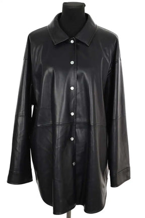 Veste Marina Rinaldi Noir en Polyester, taille XXL - Seconde Main
