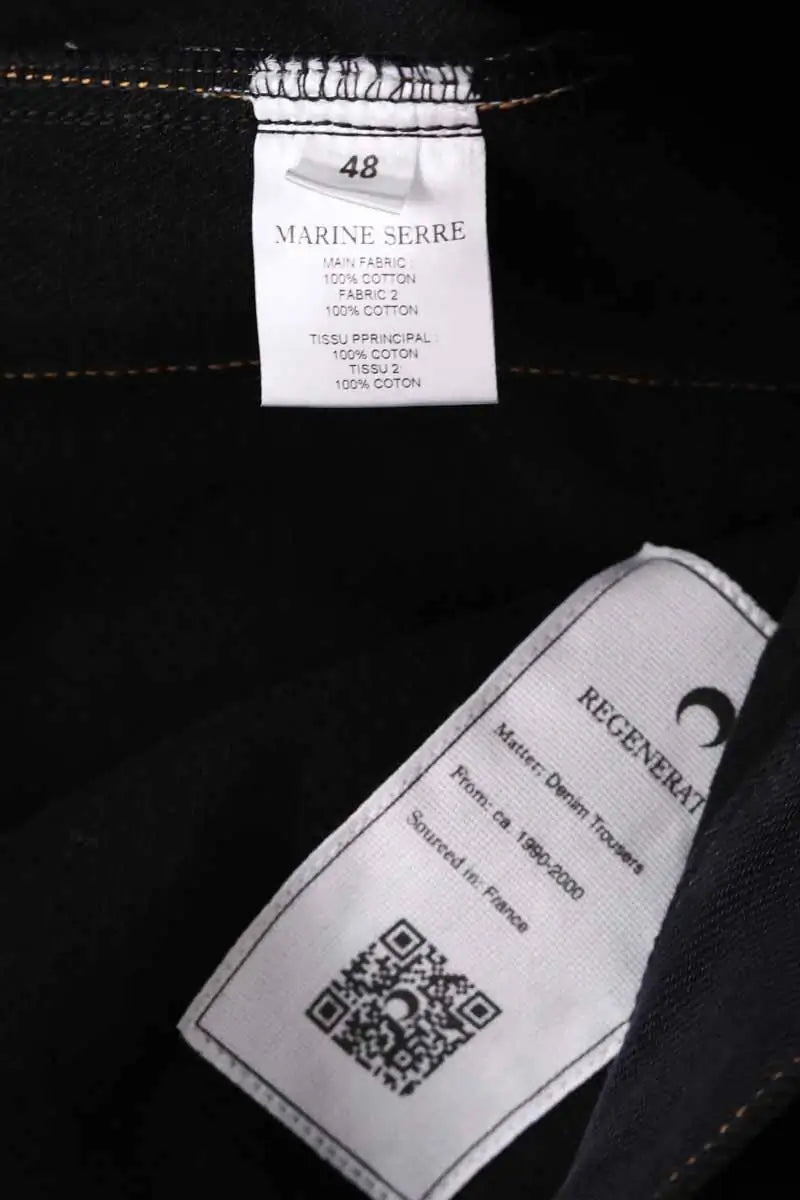 Veste Marine Serre Noir en Coton