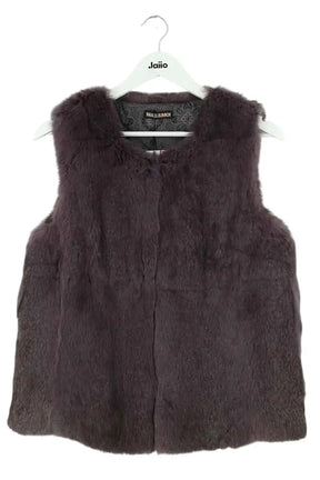 Veste Max & Moi Gris en Fourrure, taille L - Seconde Main