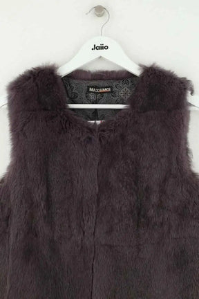Veste Max & Moi Gris en Fourrure
