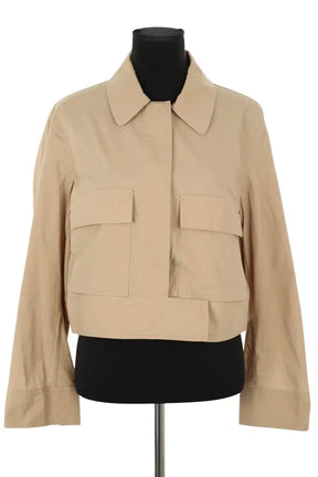 Veste Mes Demoiselles Kaki en Coton, taille L - Seconde Main