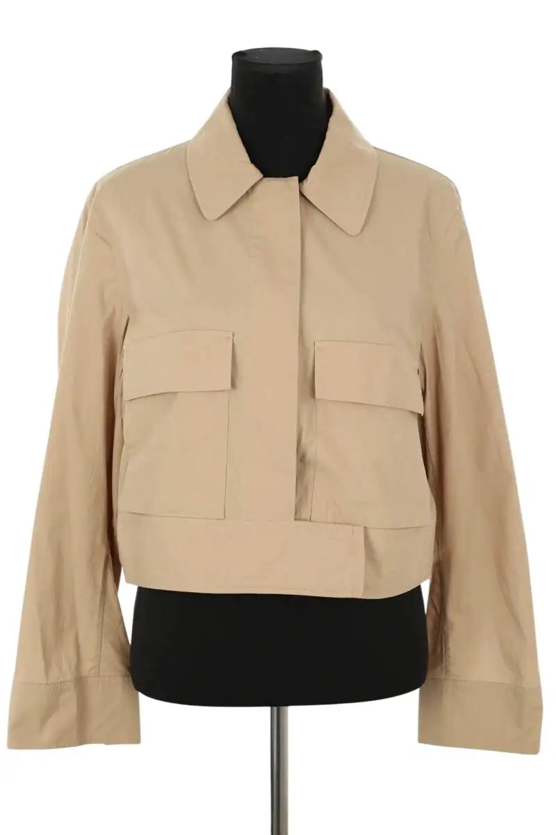 Veste Mes Demoiselles Kaki en Coton, taille L - Seconde Main