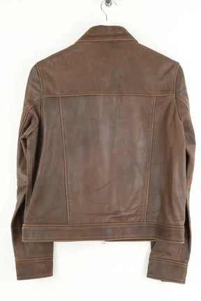 Veste Mkt Studio Marron en Cuir