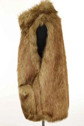 Veste Modetrotter Beige en Fausse fourrure